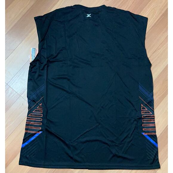 New York Knicks NBA Mens ZipWay Change “N” The Game Cut Off Tank Size 2X Black - Picture 4 of 14